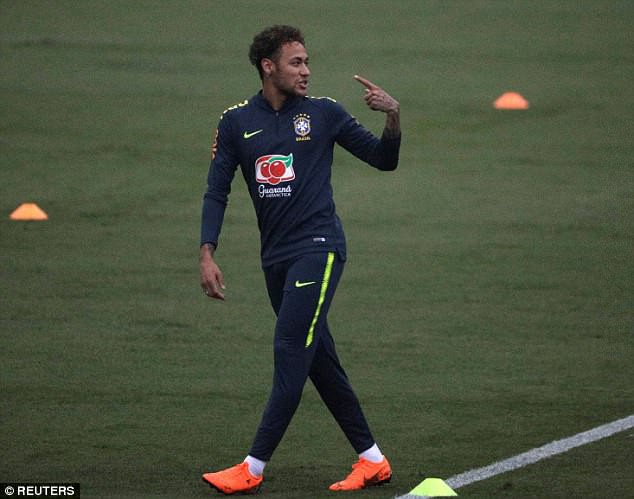 Neymar hồi phục thần kỳ, trở lại luyện tập bình thường cùng ĐT Brazil - Ảnh 1.