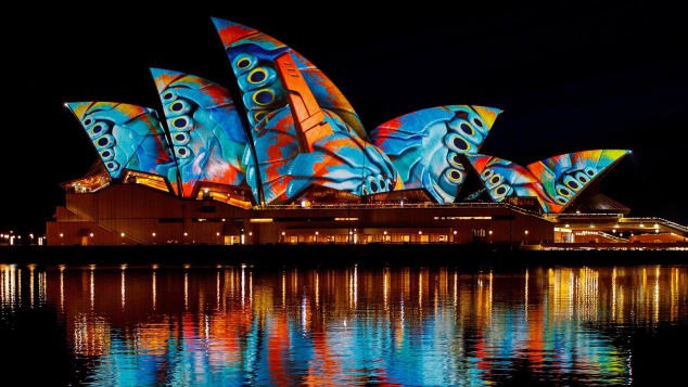 Lung linh lễ hội ánh sáng Vivid Sydney 2018 - Ảnh 6.