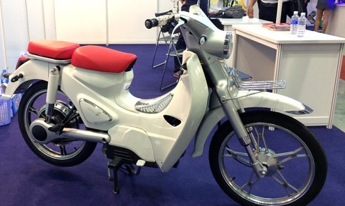 Xe máy điện nhái biểu tượng xấu lạ Honda EV-Cub xuất hiện tại Việt Nam - Ảnh 1.