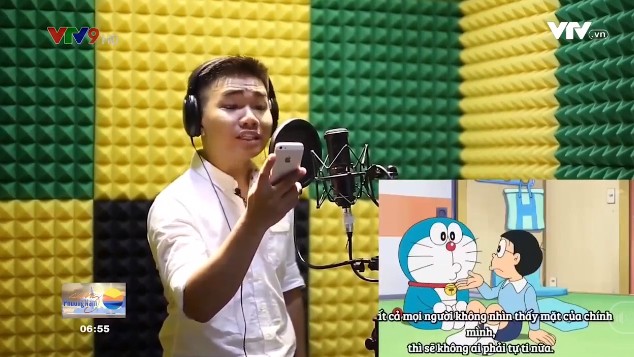 Gặp chàng trai lồng tiếng phim hoạt hình Doraemon, Conan - Ảnh 2.