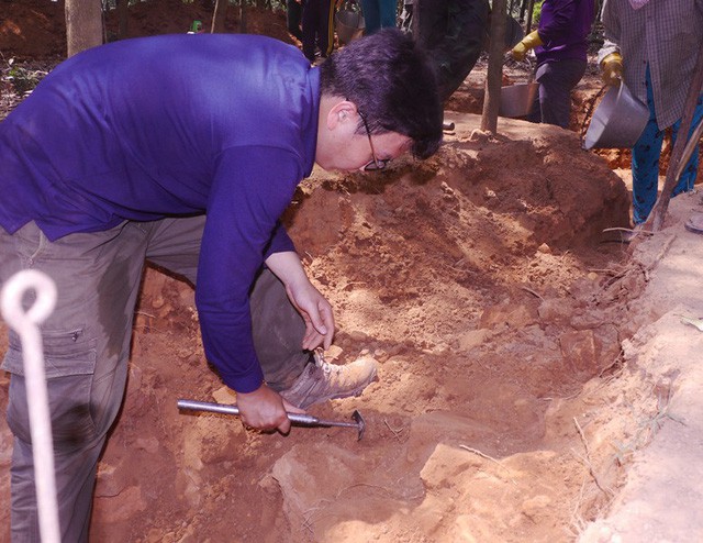 Khai quật th&aacute;p cổ Ch&agrave; R&acirc;y tại B&igrave;nh Định - Ảnh 3.