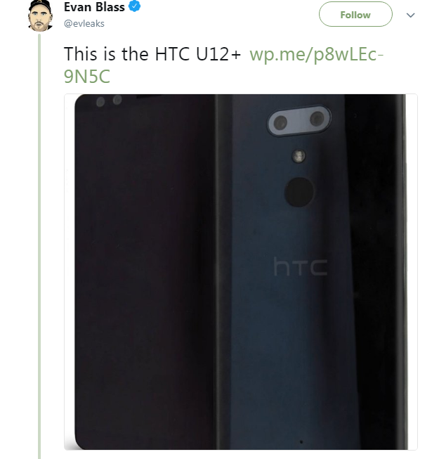 HTC U12+ sẽ lộ diện vào ngày 23/5? - Ảnh 1.