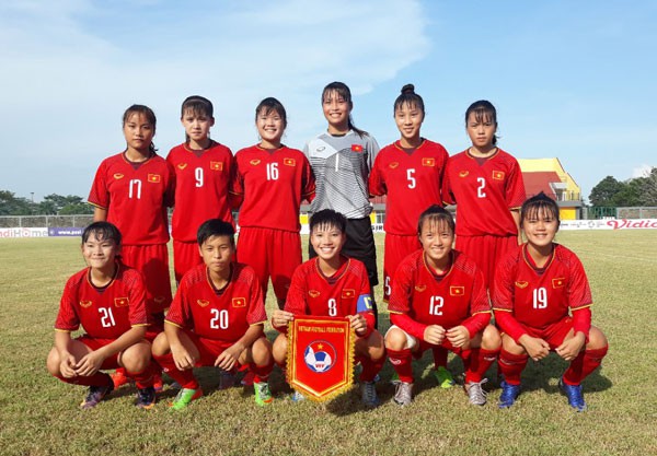 Đánh bại Philippines, U16 nữ Việt Nam rộng cửa vào bán kết giải U16 ĐNA 2018 - Ảnh 1.