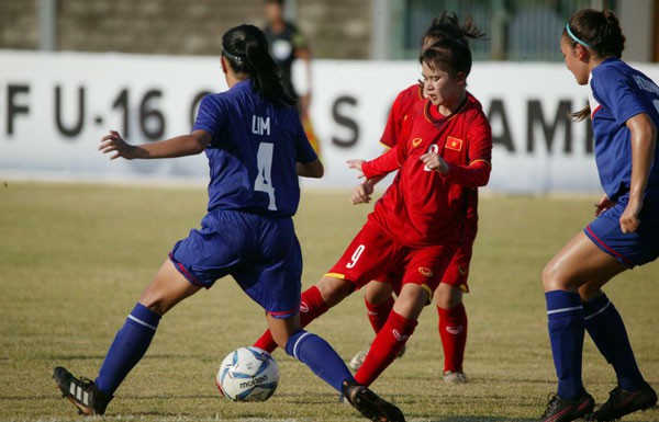 Bảng A U16 nữ ĐNA 2018: U16 Việt Nam thắng cách biệt U16 Philippines - Ảnh 3.