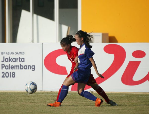 Bảng A U16 nữ ĐNA 2018: U16 Việt Nam thắng cách biệt U16 Philippines - Ảnh 4.