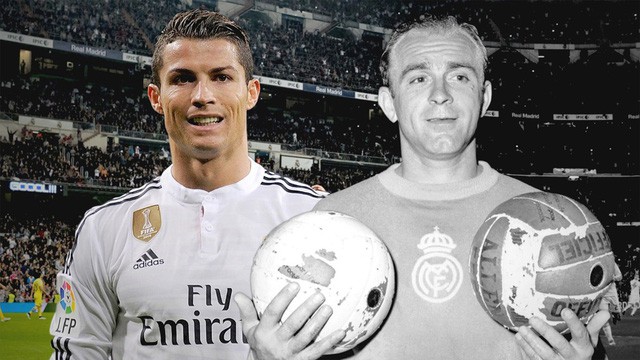 Ronaldo cân bằng kỷ lục của huyền thoại Di Stefano - Ảnh 2.