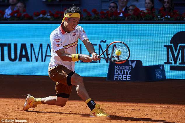 Đánh bại Nishikori, Djokovic khởi đầu thuận lợi tại Madrid mở rộng 2018 - Ảnh 1.