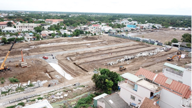 Thắng Lợi Riverside Market đẩy nhanh tiến độ hạ tầng - Ảnh 1.