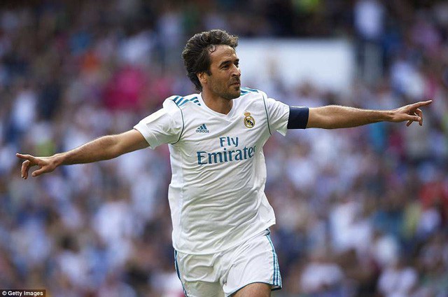  Raul và Guti lập công, huyền thoại Real Madrid đánh bại Arsenal - Ảnh 4.