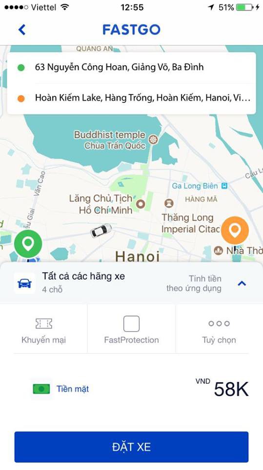 Công ty Việt ra mắt ứng dụng gọi xe FastGo cạnh tranh với Grab - Ảnh 3.