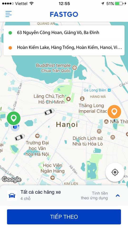 Công ty Việt ra mắt ứng dụng gọi xe FastGo cạnh tranh với Grab - Ảnh 2.