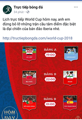 Tình trạng vi phạm bản quyền FIFA World Cup™ 2018 xuất hiện tràn lan trên Facebook, Youtube... - Ảnh 10.