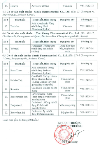 Rút giấy phép lưu hành 22 loại thuốc tại Việt Nam - Ảnh 3.