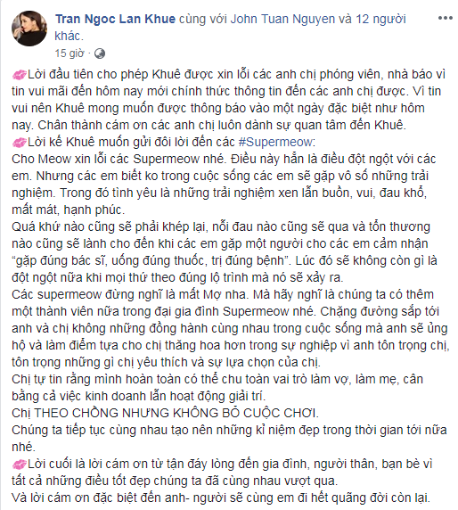 Lan Khuê tuyên bố theo chồng nhưng không bỏ cuộc chơi - Ảnh 1.