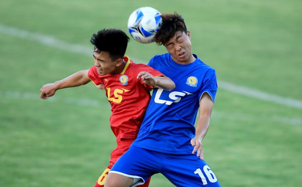 Kết quả VCK giải Bóng đá U17 Quốc gia - Cúp Thái Sơn Nam 2018, ngày 28/6: SLNA và Viettel giành quyền tham dự bán kết - Ảnh 1.