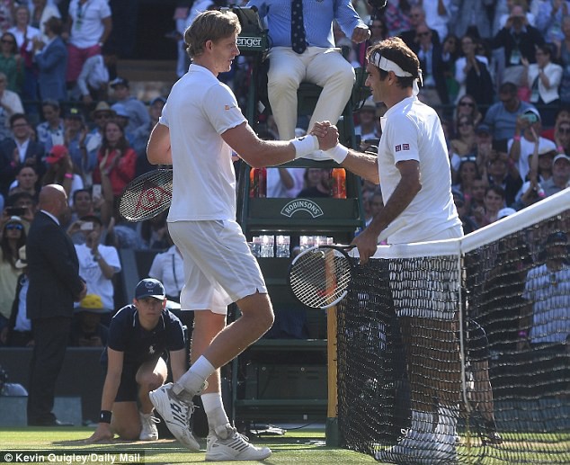 Wimbledon 2018: Thua ngược Anderson, Federer dừng bước ở tứ kết - Ảnh 4.