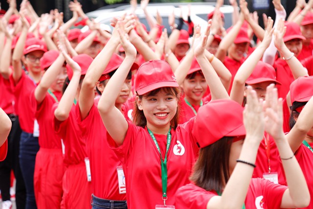 Hành Trình Đỏ 2018: hàng nghìn tình nguyện viên hội quân tại Thủ đô - Ảnh 2.