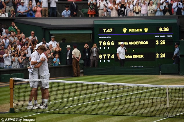 Bán kết Wimbledon 2018: Kevin Anderson giành chiến thắng sau hơn 6 giờ thi đấu - Ảnh 3.