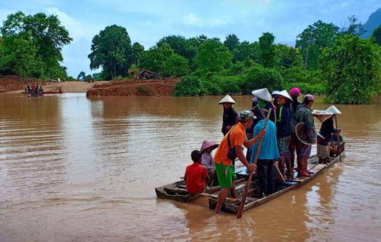 Vỡ đập thủy điện ở Lào: Nước lũ rút dần, công tác cứu hộ vẫn đang tiến hành khẩn trương - Ảnh 2.