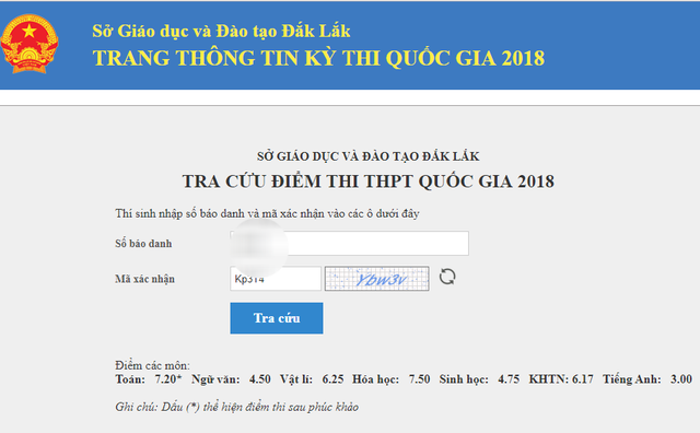 Đắk Lắk: Một thí sinh có môn Toán tăng 6,6 điểm sau phúc khảo - Ảnh 2.