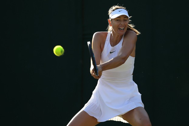 Vòng 2 đơn nữ Wimbledon: Sharapova dừng bước; Muguruza, Halep đi tiếp - Ảnh 3.