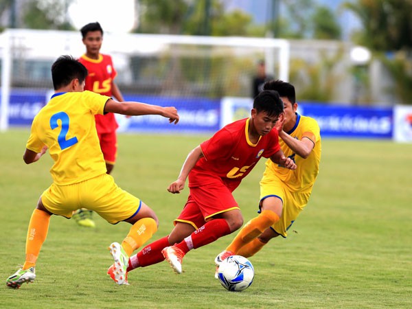 Sông Lam Nghệ An và Viettel gặp nhau tại trận chung kết giải U17 Quốc gia - Cúp Thái Sơn Nam 2018 - Ảnh 1. Sông Lam Nghệ An và Viettel gặp nhau tại trận chung kết giải U17 Quốc gia - Cúp Thái Sơn Nam 2018 - Ảnh 1.