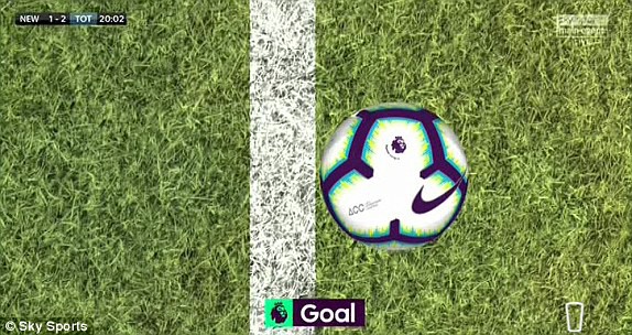 Tottenham may mắn có bàn đầu tiên mùa giải mới nhờ công nghệ Goal-line - Ảnh 2.