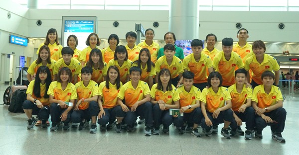Đội tuyển nữ Việt Nam lên đường sang Palembang (Indonesia) tham dự ASIAD 2018 - Ảnh 17.