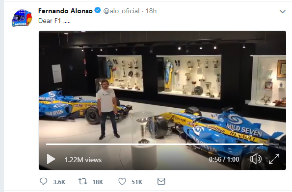 Cựu vương Fernando Alonso tuyên bố chia tay F1 sau 17 năm - Ảnh 1.