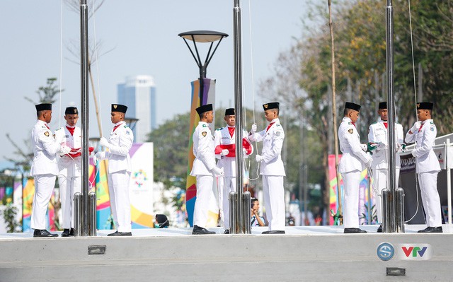ẢNH: Lễ thượng cờ đoàn Thể thao Việt Nam tại ASIAD 2018 - Ảnh 2.