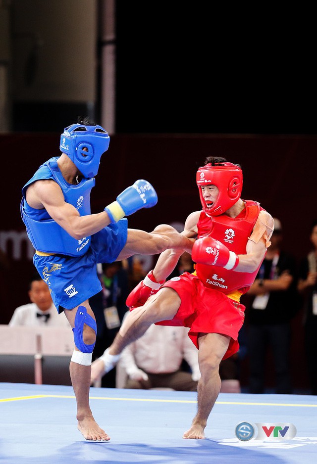 Bùi Trường Giang thất bại trong trận tranh HCV môn Wushu - Ảnh 2.