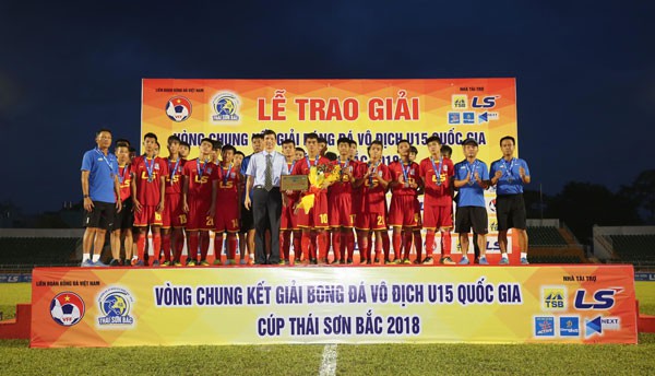 Chung kết U15 Quốc gia 2018: Sông Lam Nghệ An Đăng quang ngôi vô địch - Ảnh 5.