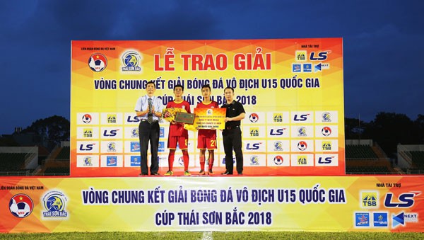 Chung kết U15 Quốc gia 2018: Sông Lam Nghệ An Đăng quang ngôi vô địch - Ảnh 8.