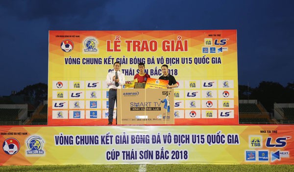 Chung kết U15 Quốc gia 2018: Sông Lam Nghệ An Đăng quang ngôi vô địch - Ảnh 9.