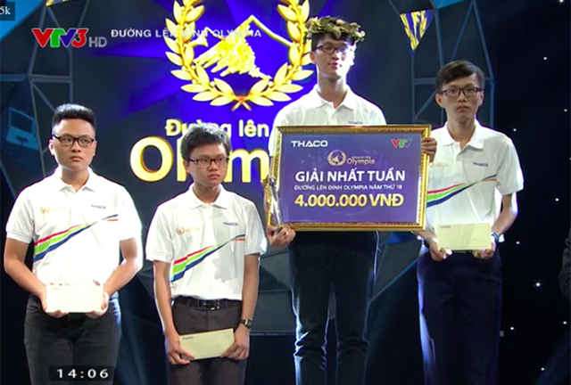 Nam sinh điển trai trường Phan Đình Phùng chiến thắng cuộc thi tuần Olympia - Ảnh 5.