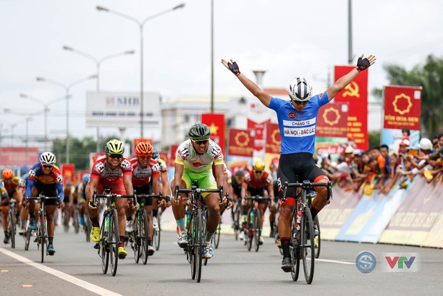 Tổng hợp chặng 13 giải xe đạp quốc tế VTV Cup Tôn Hoa Sen 2018: Im Jaeyeon nhất chặng, cầm chắc áo xanh - Ảnh 2.