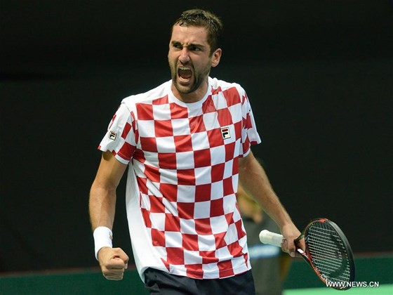 ĐT Croatia và ĐT Pháp tạo lợi thế tại bán kết Davis Cup 2018 - Ảnh 1.