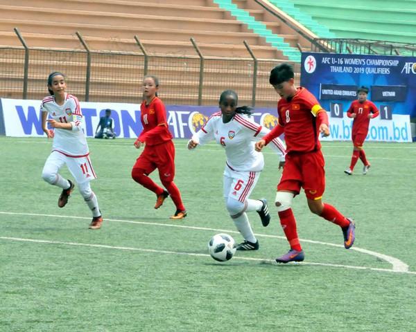 VL thứ nhất U16 nữ châu Á 2019 (bảng F): Đánh bại UAE 4-0, Việt Nam giành trọn 3 điểm - Ảnh 4.