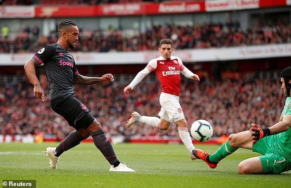 VIDEO Arsenal 2-0 Everton: Song sát Aubameyang - Lacazette nổ súng - Ảnh 2.