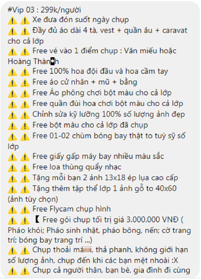 Chi 15 triệu đồng cho bộ ảnh kỷ yếu nhưng gặp thợ chụp không có tâm? - Ảnh 8. Chi 15 triệu đồng cho bộ ảnh kỷ yếu nhưng gặp thợ chụp không có tâm? - Ảnh 8.