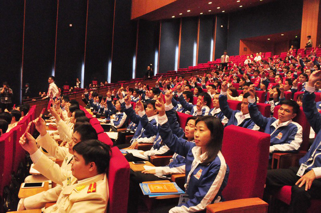 Bí thư Lê Quốc Phong: Các đại biểu tập trung trí tuệ, sức lực đóng góp cho ĐH Đoàn toàn quốc - Ảnh 8.
