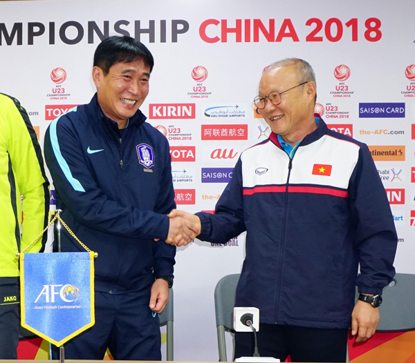 U23 Việt Nam thua s&aacute;t n&uacute;t U23 H&agrave;n Quốc - Ảnh 5.