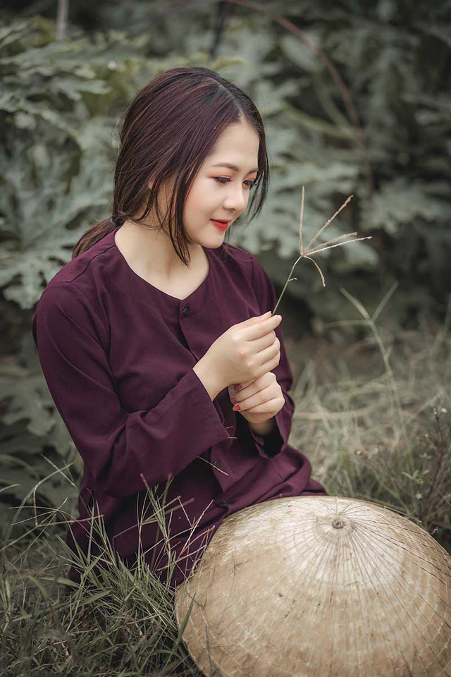 Xao xuyến vẻ đẹp của người con gái thôn quê - Ảnh 12. Xao xuyến vẻ đẹp của người con gái thôn quê - Ảnh 12.