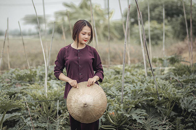 Xao xuyến vẻ đẹp của người con gái thôn quê - Ảnh 14. Xao xuyến vẻ đẹp của người con gái thôn quê - Ảnh 14.