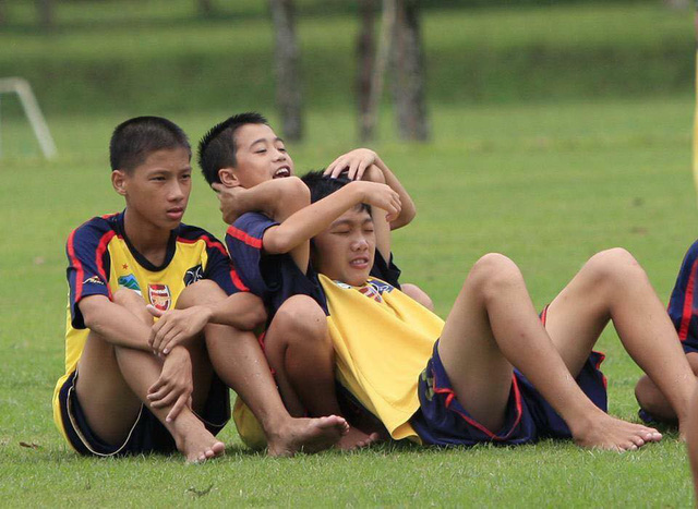 Cậu bé mắt híp đã dậy thì thành đội trưởng Xuân Trường của U23 thế nào? - Ảnh 8.