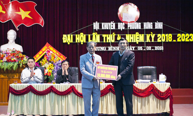Hội Khuyến học phường gây quỹ hơn nửa tỷ đồng - Ảnh 2.