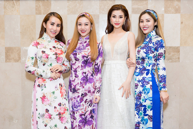 N&agrave;ng &Aacute; hậu của VTV diện đầm kho&eacute;t ngực s&acirc;u hết cỡ b&ecirc;n Trọng Tấn - Ảnh 14.