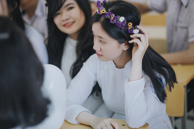 Lớp học gồm nhiều nữ sinh xinh xắn ở Bu&ocirc;n Ma Thuột - Ảnh 12.