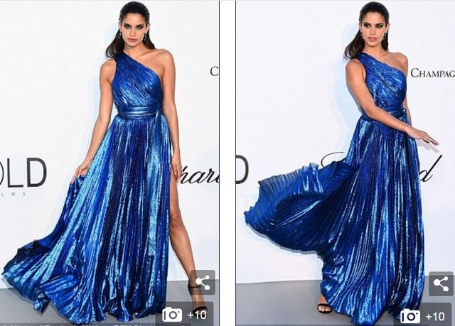 Sara Sampaio sexy với v&aacute;y xẻ cao - Ảnh 10.