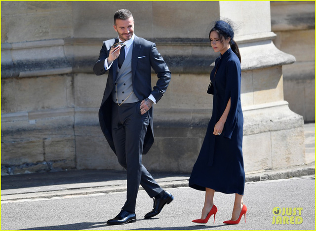 Vợ chồng Beckham nổi bật giữa dàn sao tham dự đám cưới của hoàng tử Harry - Ảnh 4. Vợ chồng Beckham nổi bật giữa dàn sao tham dự đám cưới của hoàng tử Harry - Ảnh 4.